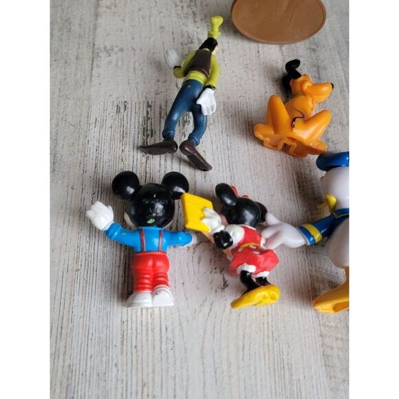 Minnie Mouse school teacher Donald Duck Goofy Pluto shovel set play figure toy P - Picture 9 of 10